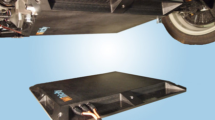 WiTricity's system enables electric vehicles to be charged without wires, delivering 3.3kW of power