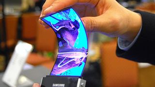 Foldable Samsung display