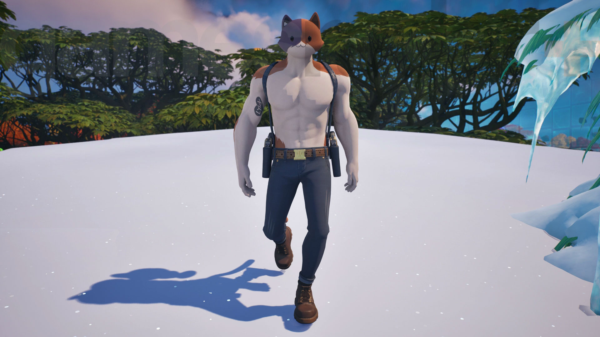 Meowscles, jedna z postaci Fortnite w sezonie 4