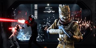 A shootout in Battlefront II.