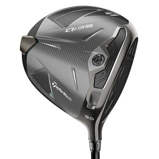 Taylormade Qi35 Driver on a whitebackground 