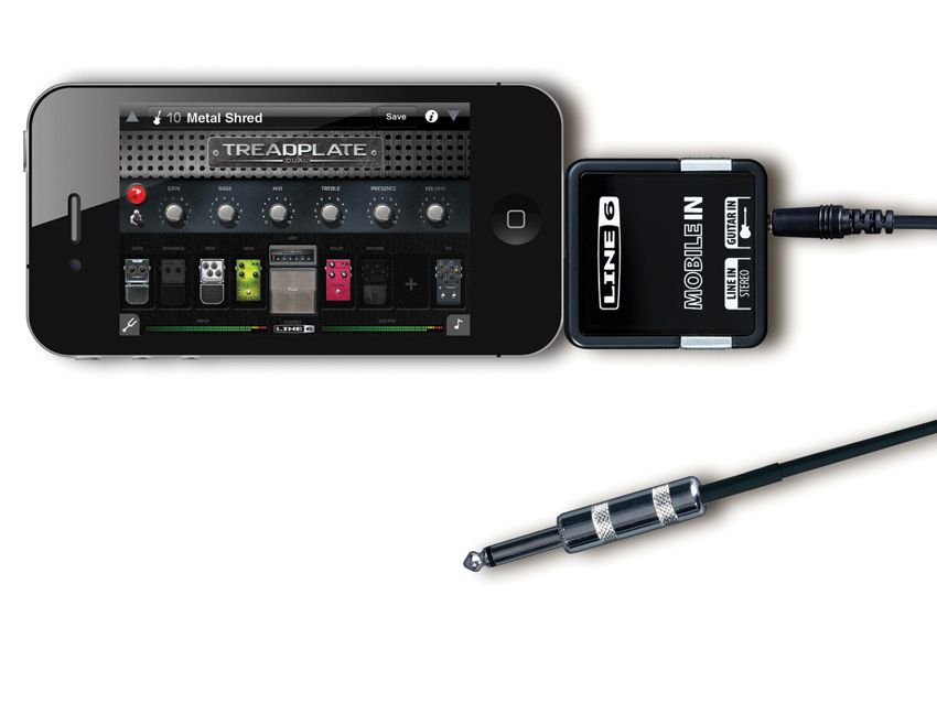 Line 6 has included hundreds of presets within the Mobile Pod app, and access to a further 10,000 through its website.