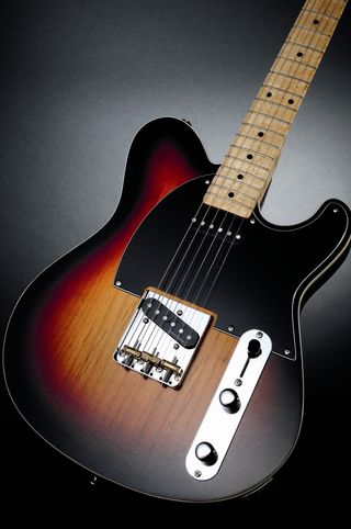 Jerry Donahue is rightly proud of the Omniac.