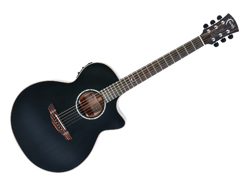 The Eclipse Venus's solid spruce and mahogany body offers full and versatile tones.