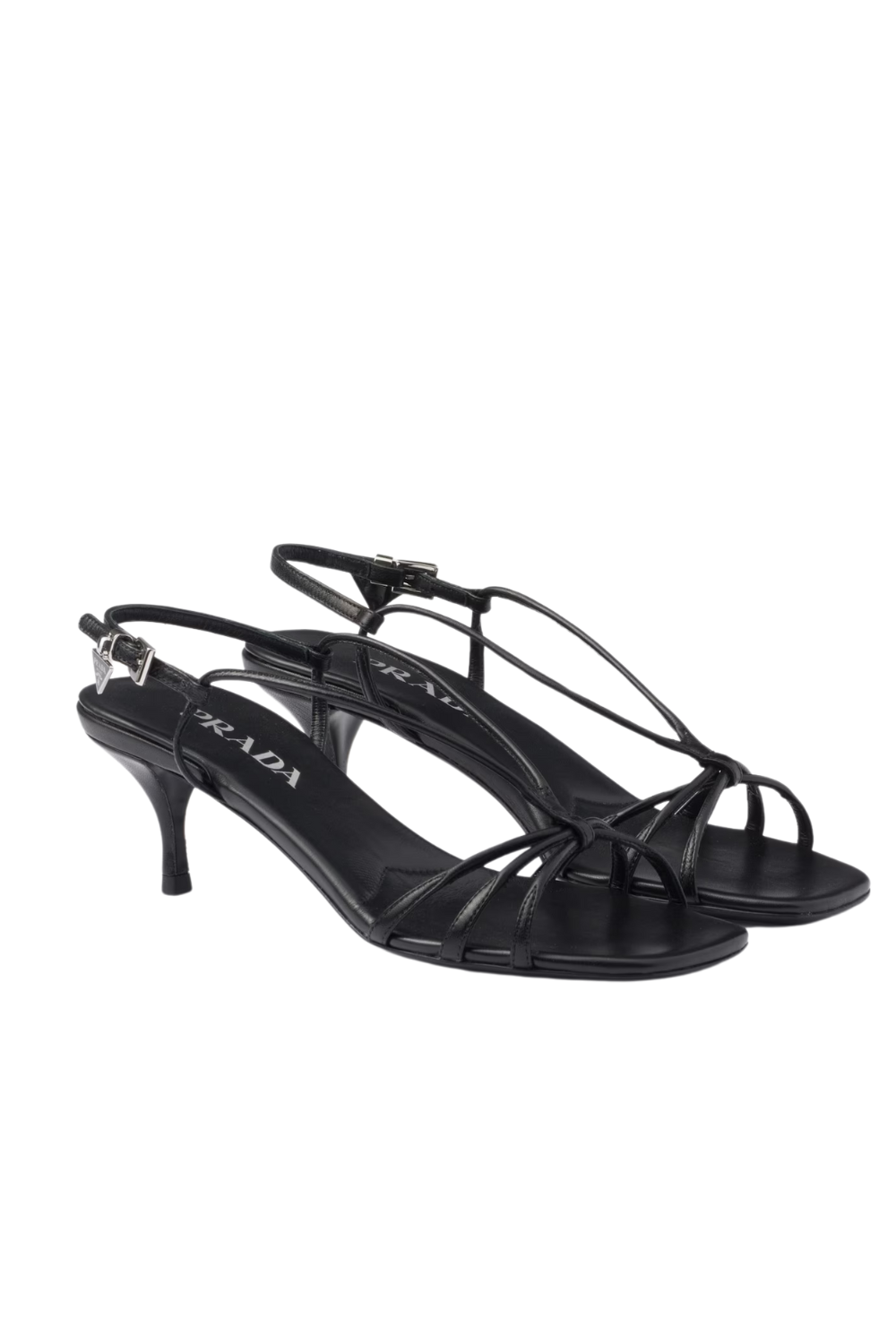 Heeled Leather Sandals