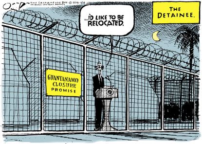 Obama Cartoon U.S. Obama Guantanamo