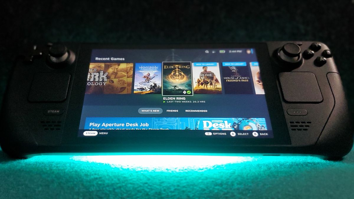 Steam Deck update adds per-game performance settings - The Tech Game