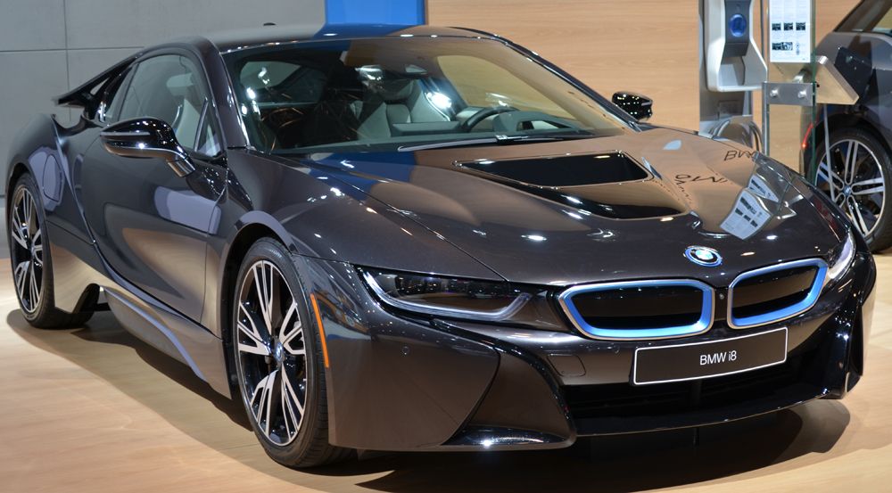 BMW i8 electric supercar