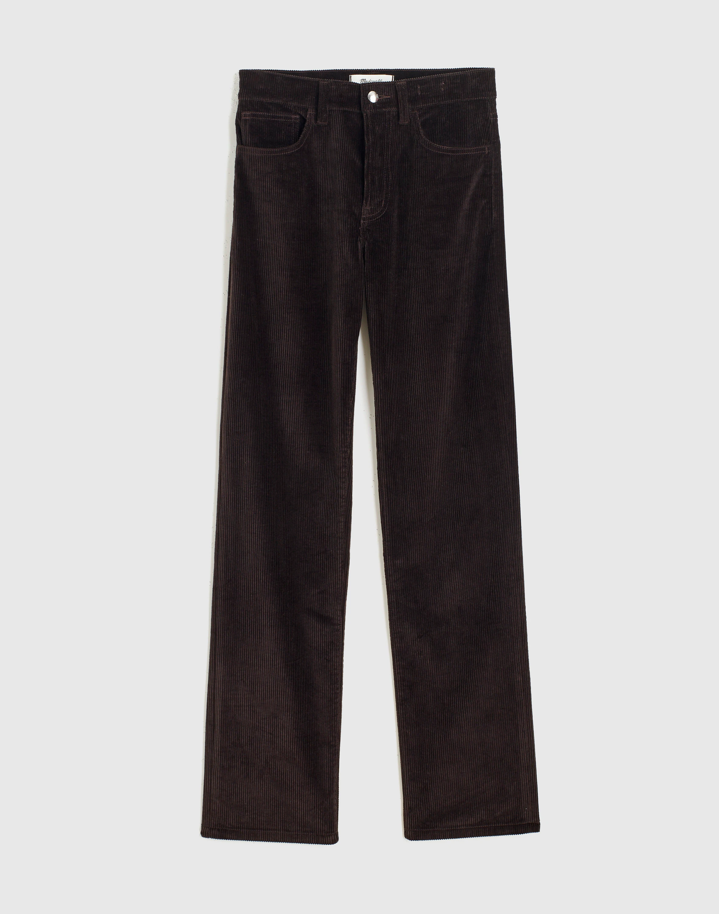 The Longline Straight Pant in Corduroy