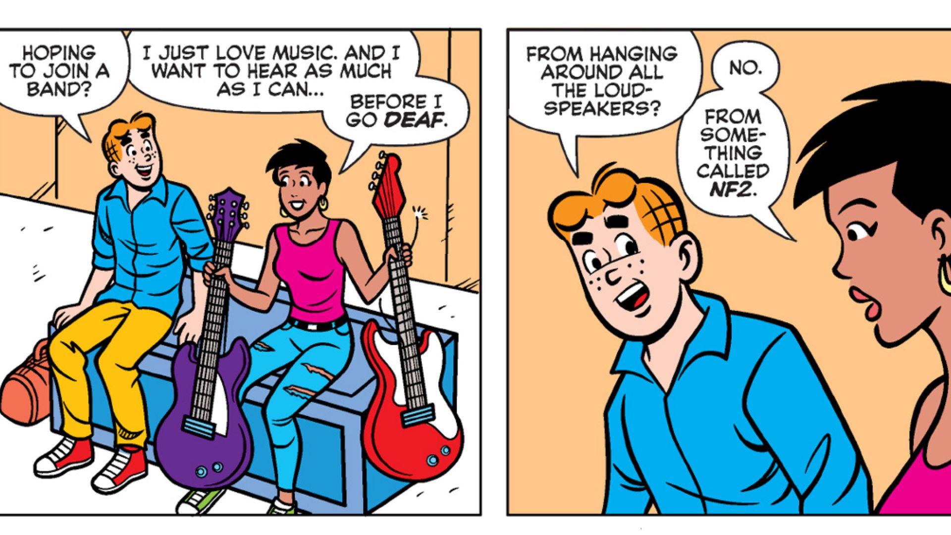 From &#039;Sounds like Music&#039; in Archie Jumbo Digest #329