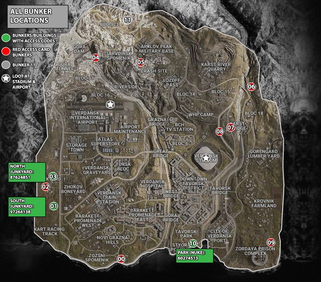 Warzone bunkers: All Season 6 bunker locations | PC Gamer