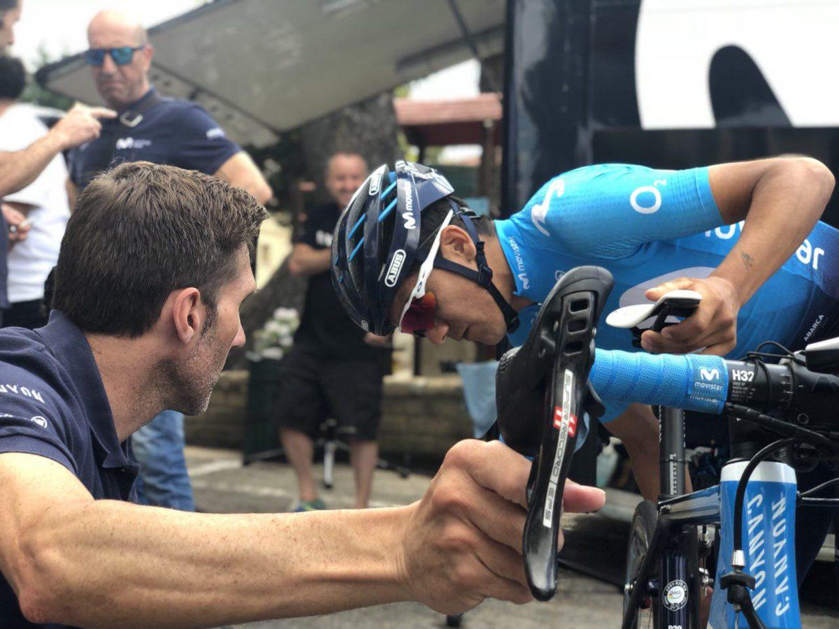 Important adjustments for Richard Carapaz, the best young rider so far