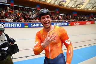 Day 5 - Track World Championships: Harrie Lavreysen wins fourth gold medal in Chile and sets new career high of 20 titles