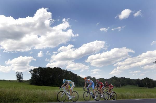The dangerous break almost turned the race on its head