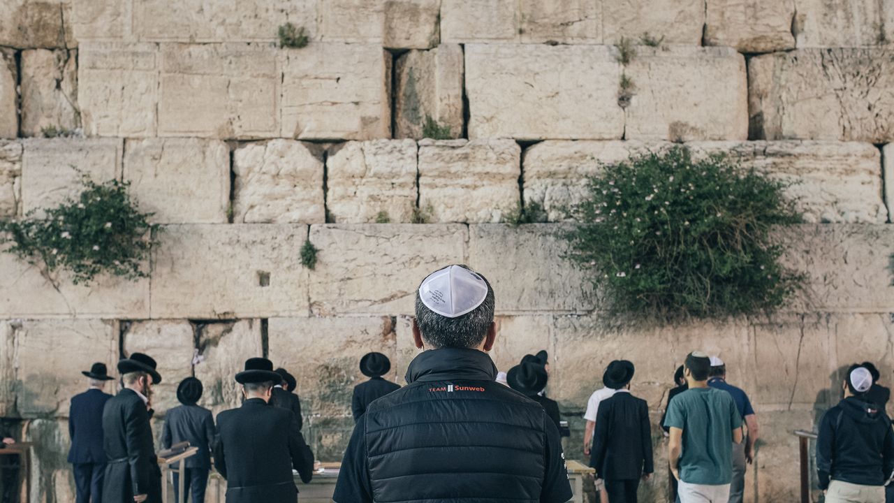 The Western Wall is an important site in the Jewish faith, much-visited for prayers