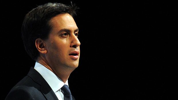 Labour party leader Ed Miliband 