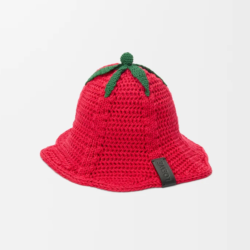 Loewe, Tomato Bucket Hat in Cotton