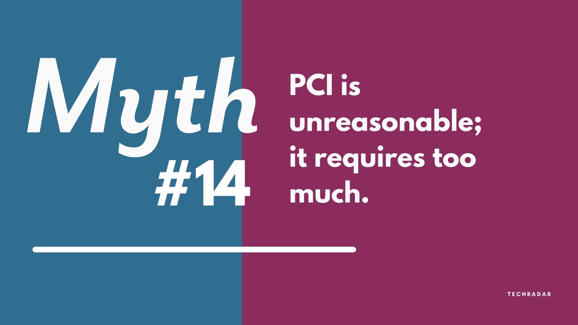 PCI myth