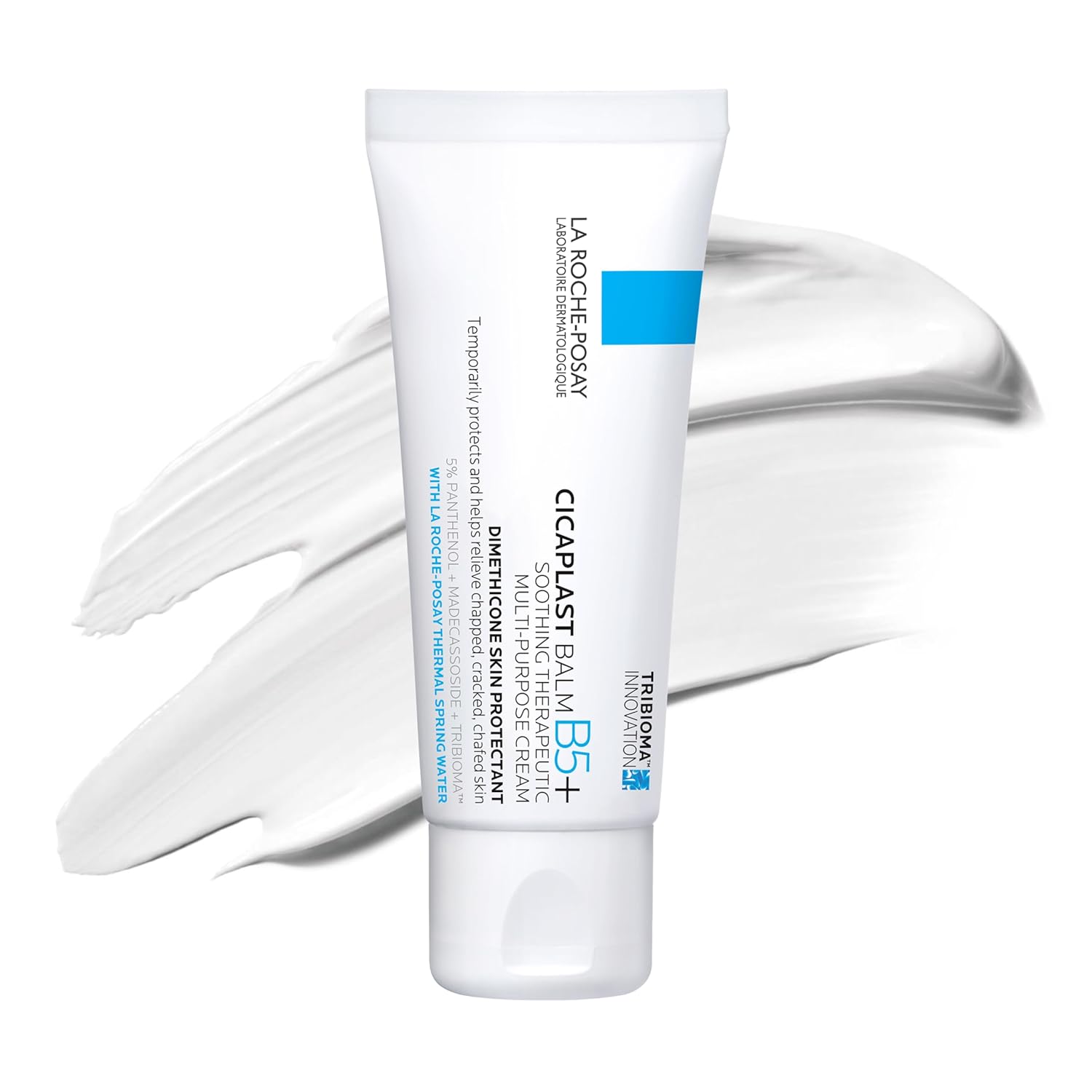 La Roche-Posay Cicaplast Balm B5, Healing Ointment and Soothing Therapeutic Multi Purpose Cream for Dry &amp;amp; Irritated Skin, Body and Hand Balm, Baby Safe, Fragrance Free