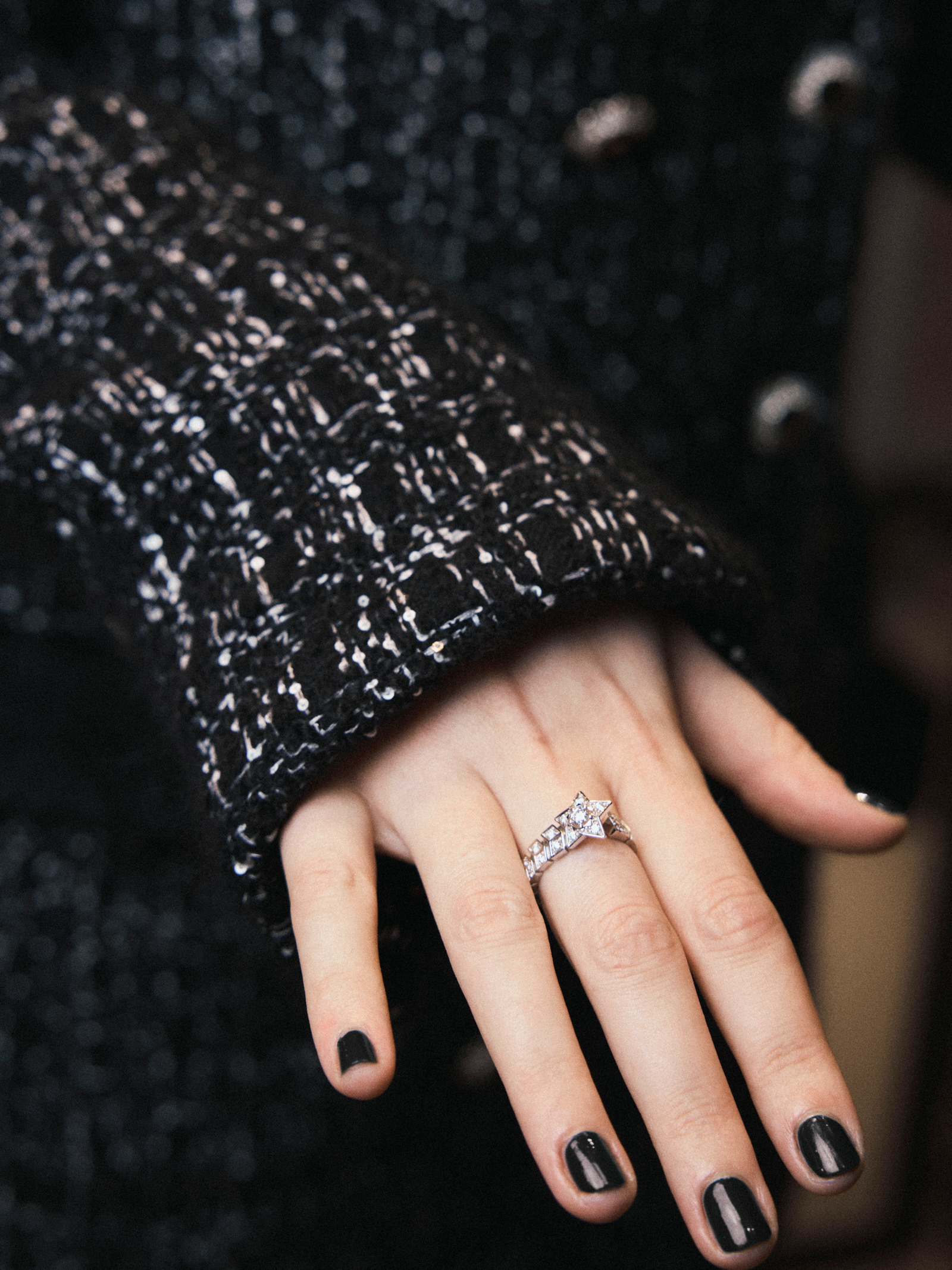 Hannah Dodd wearing Chanel