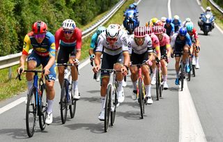 Mathieu van der Poel was on the attack during stage 13 of the Tour de France