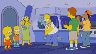 The Simpsons Westworld parody