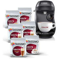 Tassimo Happy Pod Coffee Machine and Costa Coffee Pods Bundle: was