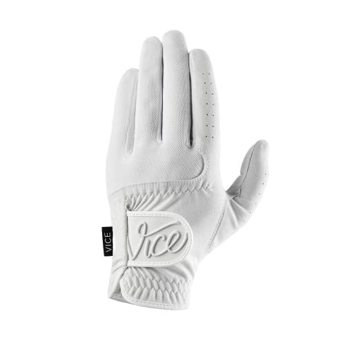 Vice Golf Duro White Golf Glove