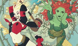Harley Quinn and Poison Ivy in the comics