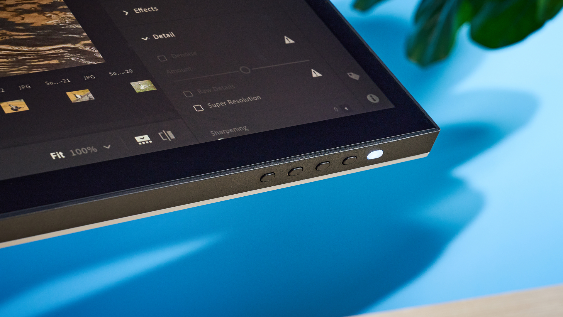 An Alogic Clarity 6K Touch touchscreen monitor