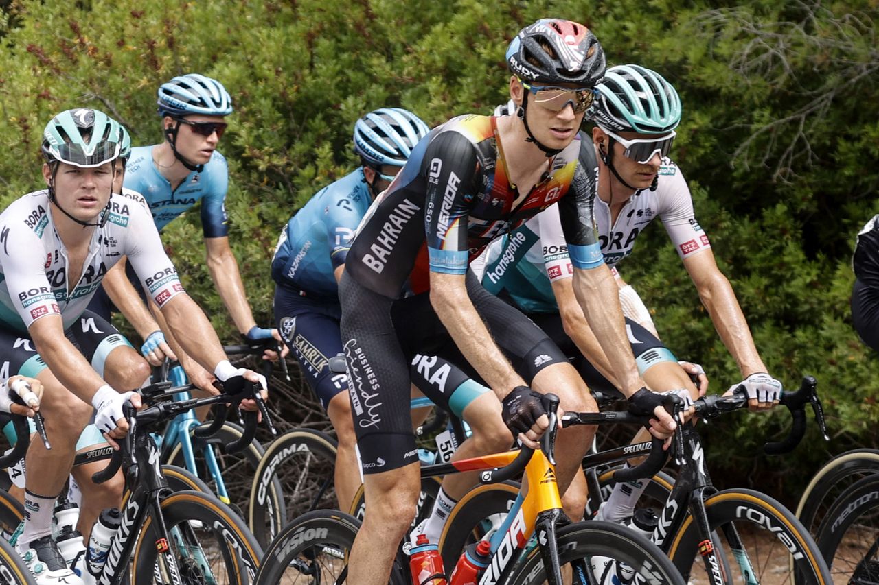 Vuelta Espana 2021 - 76th Edition - 10th stage Roquetas de Mar - Rincon de la Victoria 189 km - 24/08/2021 - Jack Haig (AUS - Bahrain Victorious) - photo Luis Angel Gomez/BettiniPhoto&Acirc;&copy;2021