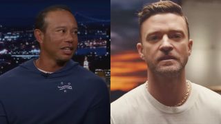 Tiger Woods talks about his kids on The Tonight Show, and Justin Timberlake sings in the &quot;Selfish&quot; music video