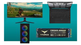 Four pieces of PC gaming hardware