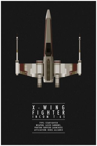 minimalist star wars posters