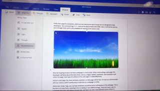 Office 2016 for Touch looks promising