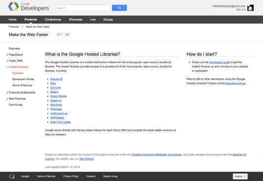 Consider using one of the scripts in the Google Hosted Libraries