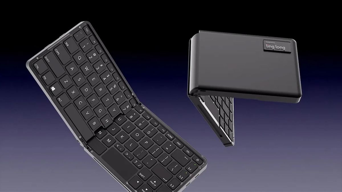 Want a foldable keyboard that doubles as a PC? This one even squeezes in AMD’s latest Ryzen 7 processor