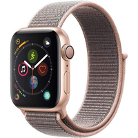 Lowest price: Apple Watch 4 (Gold + Pink Sand Sport Loop) |
