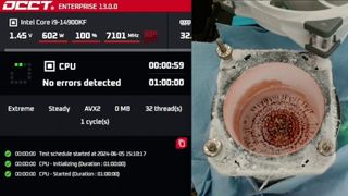 Performance testing of the AI-generated LN2 container