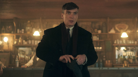Cillian Murphy as Tommy Shelby in Peaky Blinders season 6