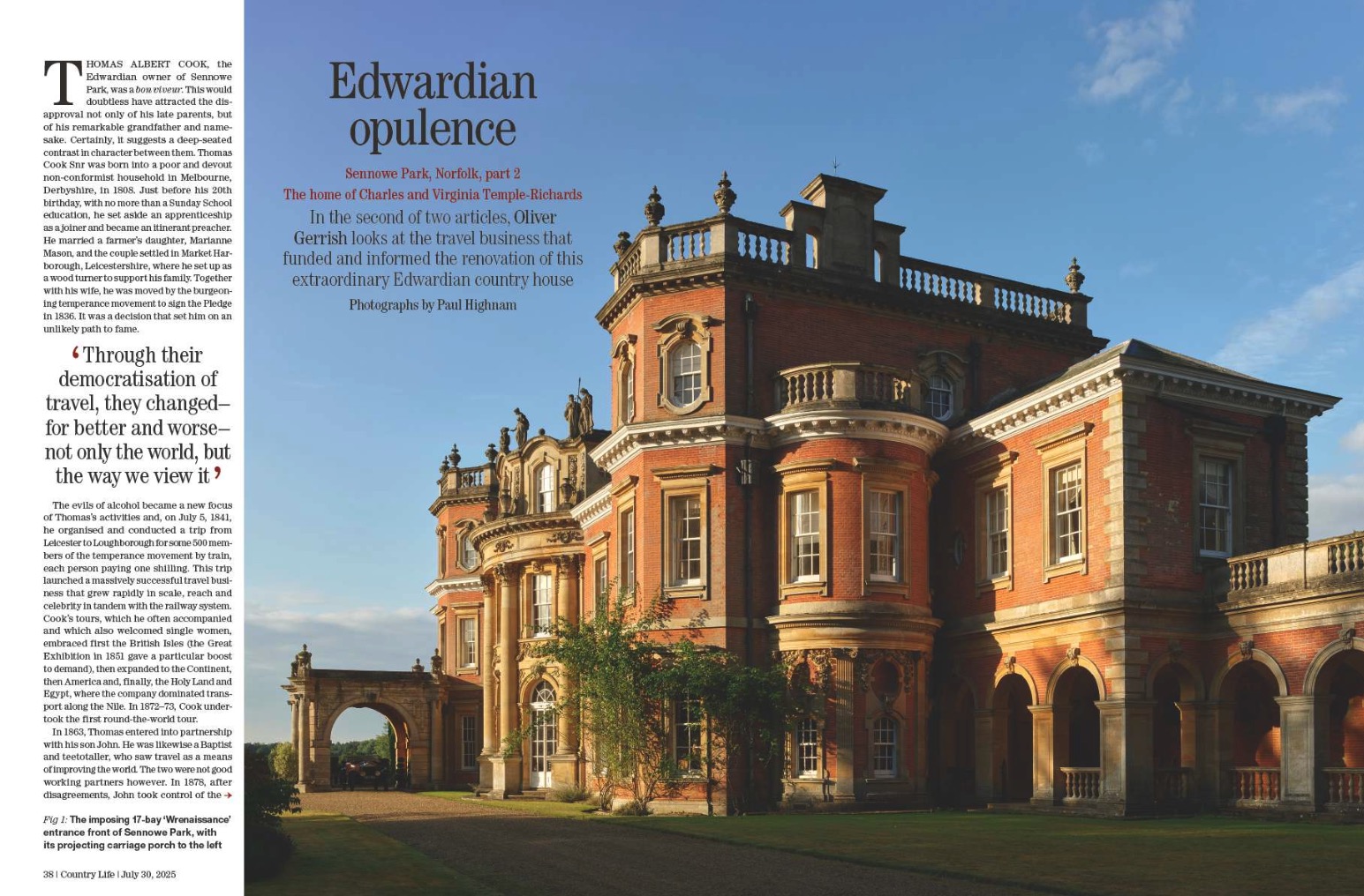 Magazine spreads 30 July 2025
