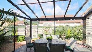 fully glazed lean-to conservatory