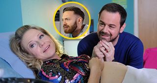 Linda Carter's baby had two potential fathers after her ordeal at the hands of hideous Dean. Blood tests revealed that Mick (Danny Dyer) was little Oliver's father though! Yay!
