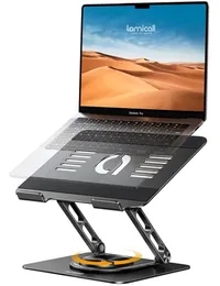 Lamicall Adjustable Laptop Stand with 360&deg; Rotating Base