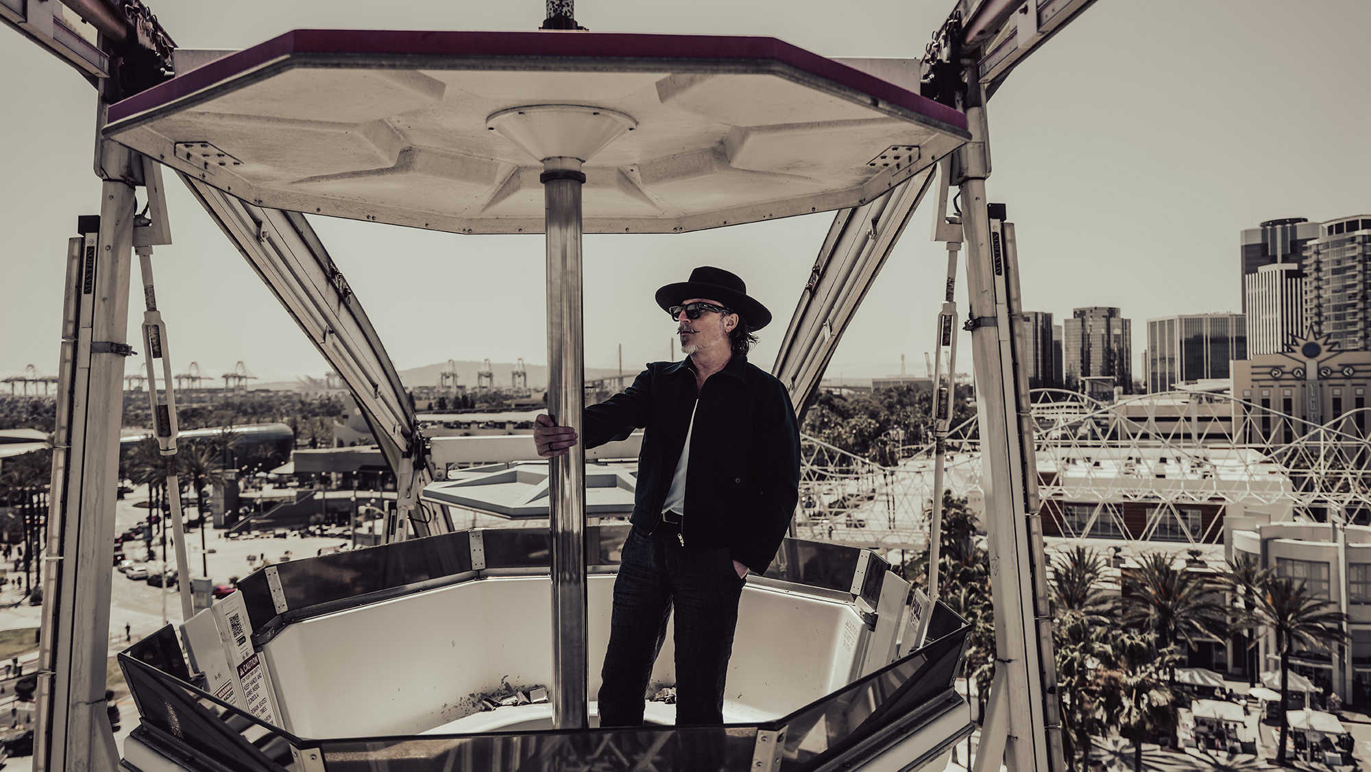 Rival Sons guitarist Scott Holday poses in a publicity photo for his solo debut album, Topology