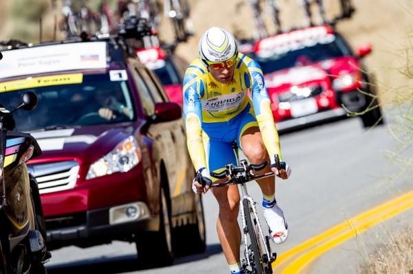Peter Sagan (Liquigas-Cannondale) climbing to the finish.