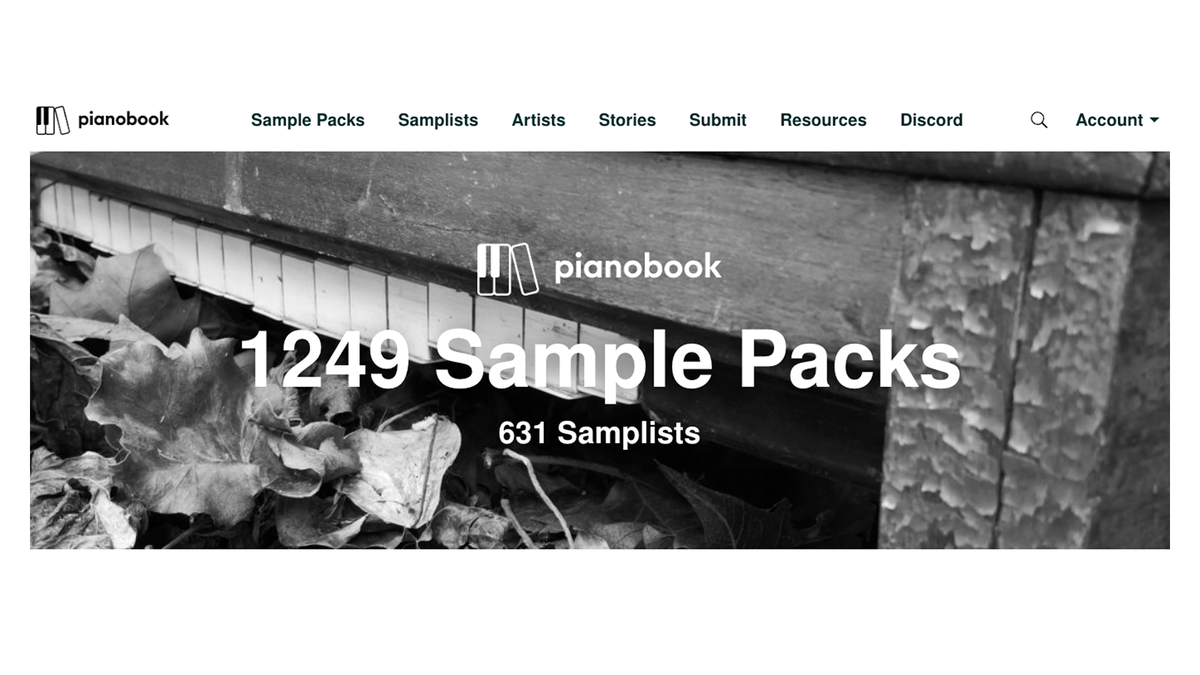 This huge free sample library is packed with over 1200 sample packs ...