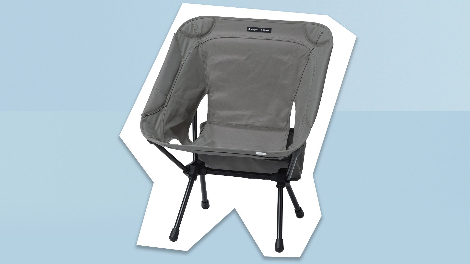 Japanese design and South Korean engineering collide in Snow Peak's and Helinox's seriously clever new camping chair