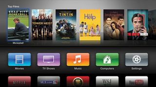 Apple TV main interface