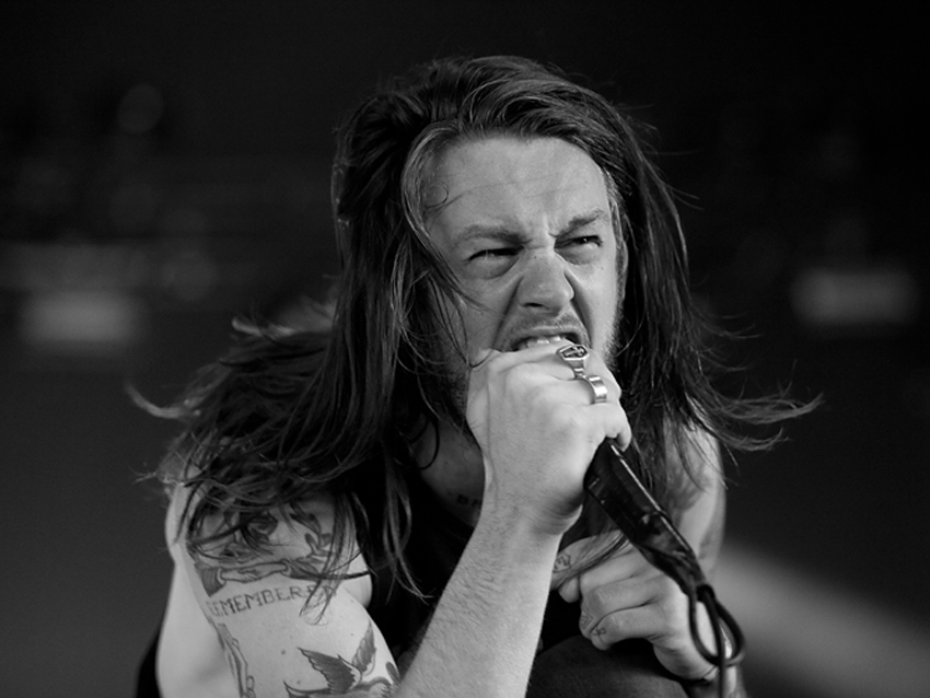 While She Sleeps frontman Lawrence Taylor